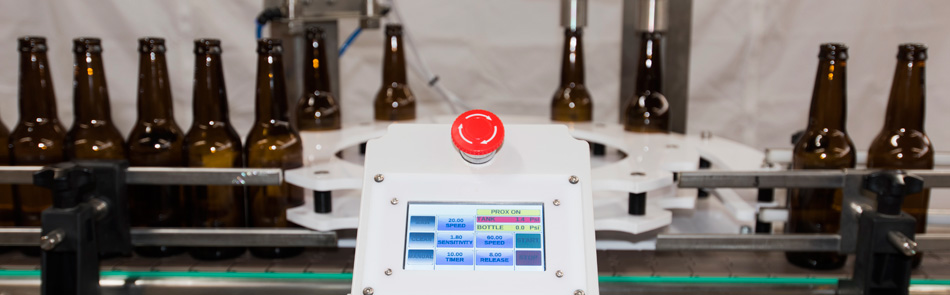 Beer bottling machine uses SPLat PLC control card