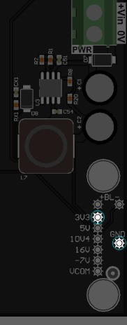 HMI700 3.3V Testpoints