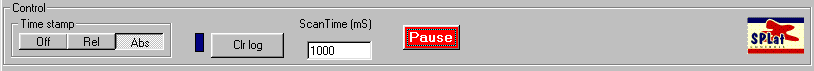 splogger logging control pane
