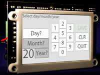 HMI430 Demo Screen