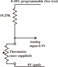 MMii99 thermistor circuit